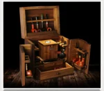 Sherlock Holmes englischer Pfeifenschrank