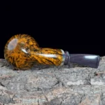 Apple Pipe mit flachem Kopf