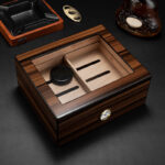 Holz-Humidor mit doppeltem Fassungsvermögen