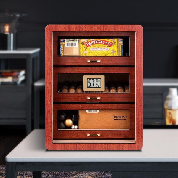 elektrischer Humidor mit Glastür
