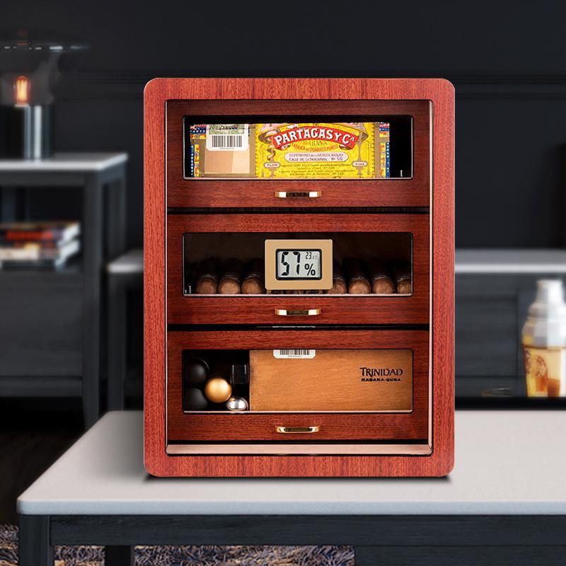 elektrischer Humidor mit Glastür