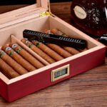 Günstiger tragbarer Humidor