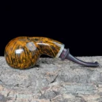 Apple Pipe mit flachem Kopf