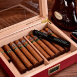 Günstiger tragbarer Humidor
