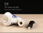 Keramik Calabash Pfeife