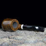 Klassische dunkelbraune Sherlock Holmes Pfeife