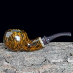 Apple Pipe mit flachem Kopf