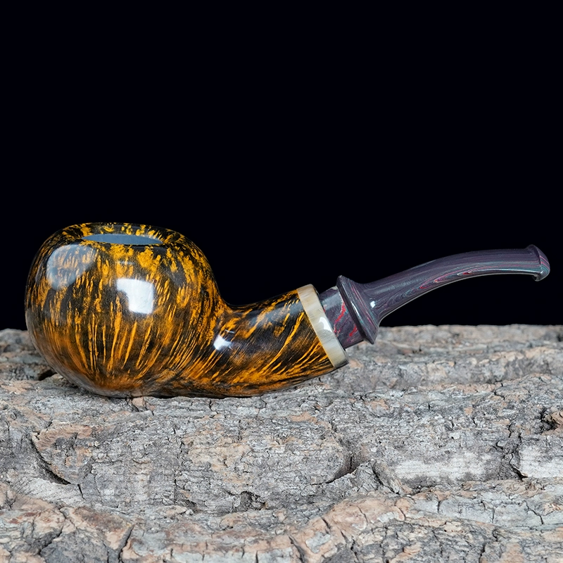 Apple Pipe mit flachem Kopf