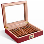 Günstiger tragbarer Humidor
