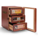 elektrischer Humidor mit Glastür