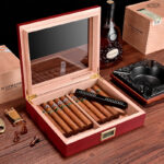 Günstiger tragbarer Humidor