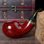 Pfeifen aus Erlenholz mit gebogenem Holm