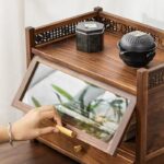 Moderne kleine Pfeifenvitrine