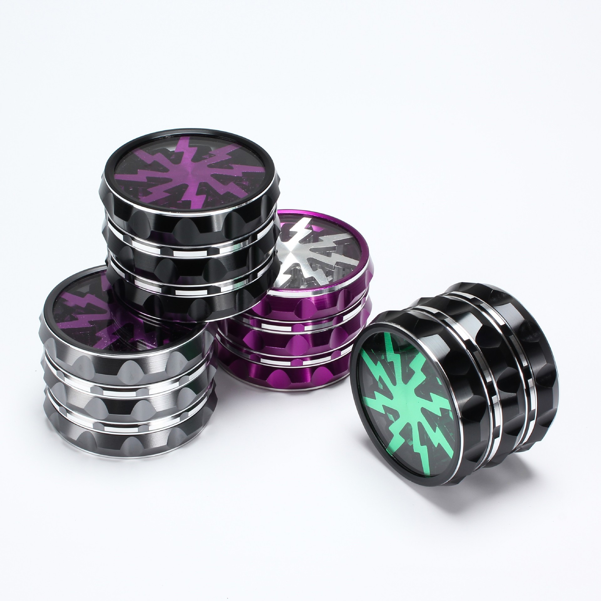 Großhandel für personalisierte Cannabis-Grinder mit transparentem Deckelfenster-0-cib-1.jpg Großhandel für personalisierte Cannabis-Grinder mit transparentem Deckelfenster