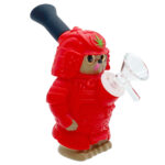 Personalisierbare Silikon-Wasserpfeife Im WestlichEuropäischen Kriegerdesign