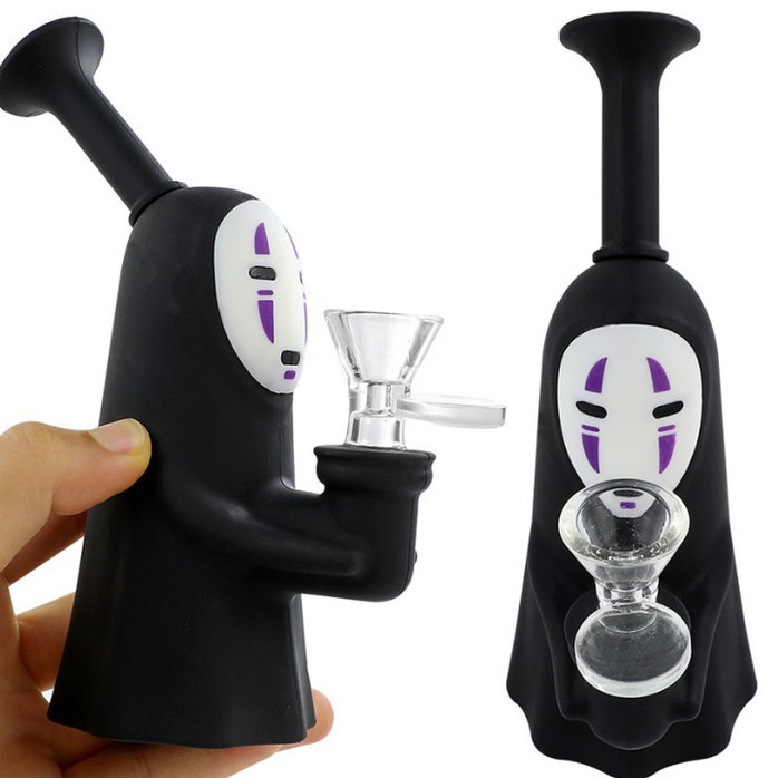 Silikon-Bong mit individuell bedruckbarem Logo