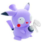 personalisierbare Silikonbongs mit Glas