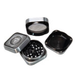 Großhandel für ausgefallene eckige Metall-Grinder