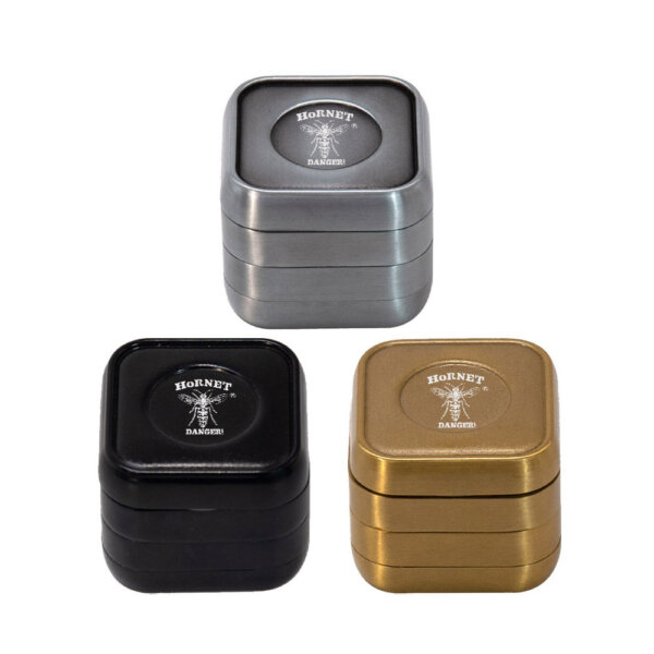 Großhandel für ausgefallene eckige Metall-Grinder