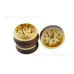 Großhandel 67mm Hanfmühle aus schwarzem Walnussholz