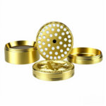 Großhandel für 63-mm-Metall-Grinder aus Zinklegierung mit feiner Bitcoin-Gravur