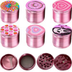 Rosa Totenkopf-Grinder Großhandel