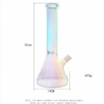 Anpassbarer neuester Farbverlauf Glas-Bubbler-Bong